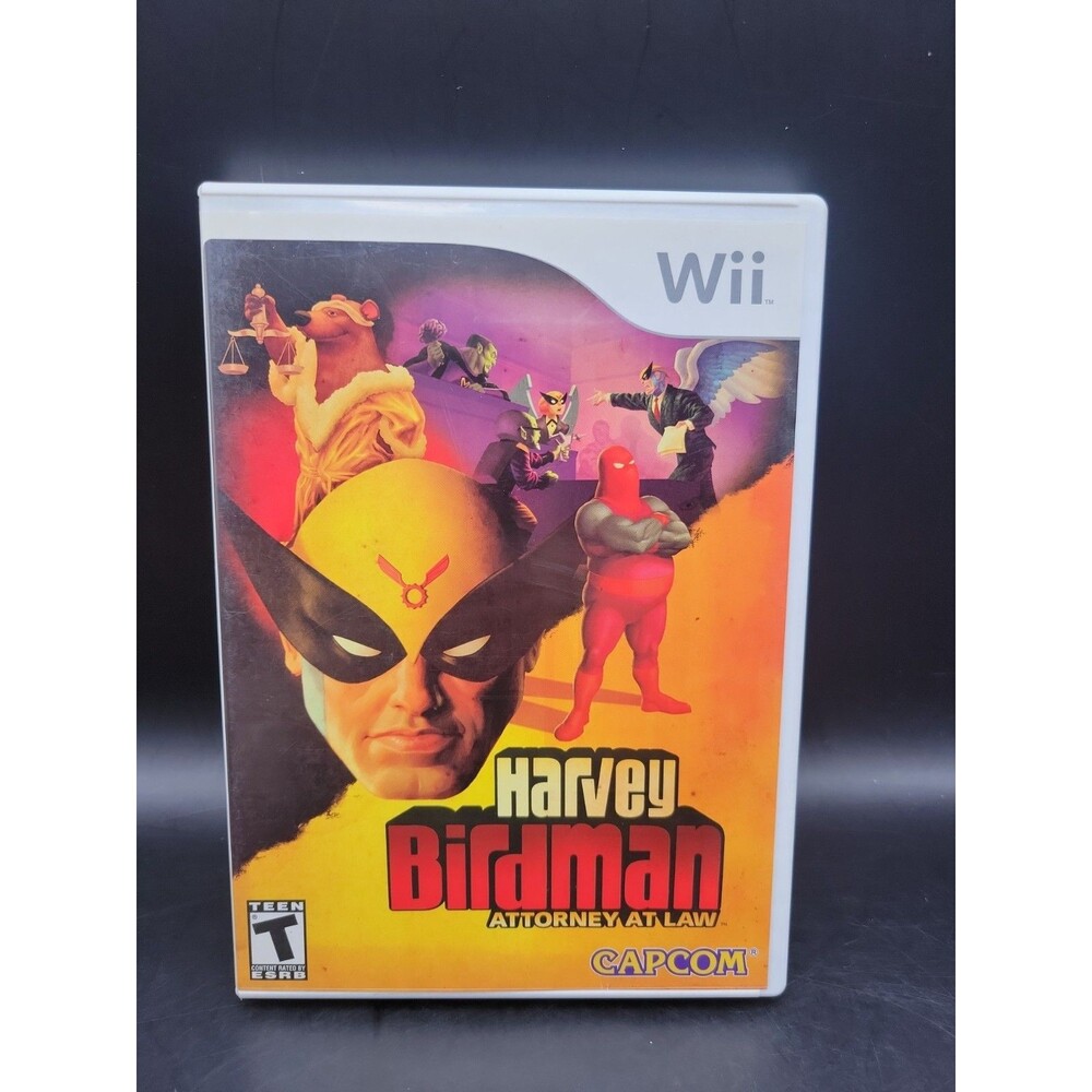 Harvey Birdman: Attorney at Law (Nintendo Wii) CIB COMPLETE & TESTED